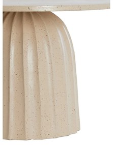 Tavolino rotondo in metallo ø 60 cm Veglia - Light &amp; Living