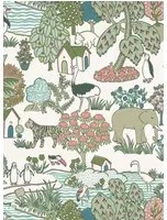 Little Greene Tapete Animal Kingdom - Puck