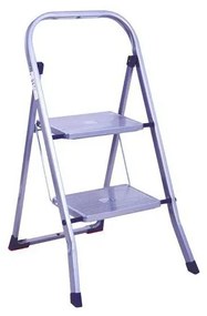 Scaletta pieghevole a 2 gradini 90x47 cm