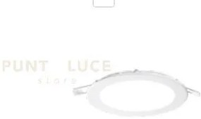 Womb circle faretto led bianco da incasso 12w 4000k 970lm ip20 d.17cm