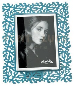 Portafoto corallo piccolo blu oltremare