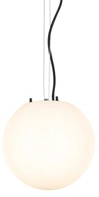 Lampada a sospensione da esterno moderna bianca 25 cm IP65 - Nura