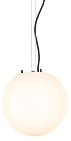 Lampada a sospensione moderna da esterno bianca 25 cm IP65 - Nura