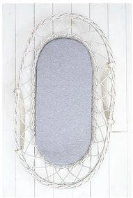 Lenzuolo Sleepee We Care per carrozzine, lettini e culle Pois grigi/grigio pastello