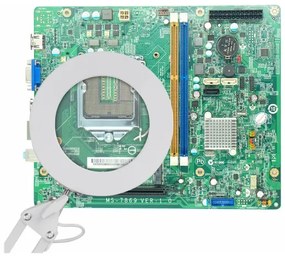 Extol - Lampada da tavolo LED dimmerabile con una lente d'ingrandimento LED/8W/5V 2900/4500/7500K bianco