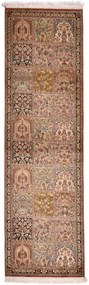 Cashmere Silk Tappeto 210x60 (Indian) Annodato A Mano