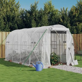 Serra Con Telaio İn Acciaio Bianco 8 M² 4x2x2 M /