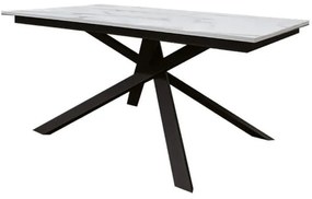 GORGONA - tavolo da pranzo allungabile  cm 80 x 140/200 x 77 h