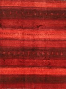 Gabbeh Tappeto 250 x 340 Rosso (Iran) Annodato A Mano