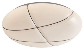 Plafoniera LED moderno Antea, bianco Ø 48.5 cm, luce naturale NOVECENTO