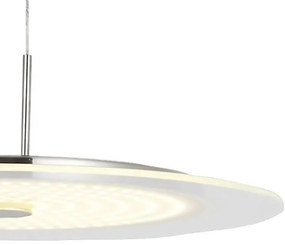 Wofi 6120.01.54.0000 - Lampadario a sospensione con filo LED dimmerabile ROMA LED/21,6W/230V