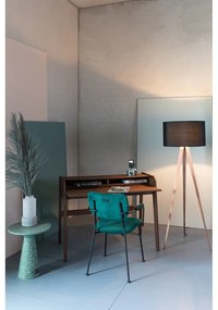 Scrivania marrone con piano estraibile Barbier - Zuiver