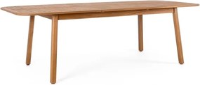 Tavolo In Legno Da Esterno Allungabile 100x180-240 Cm Danubio FSC Bizzotto