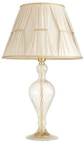 Lampada da tavolo 40x71 cm ROXANNE in vetro soffiato lavorato a mano