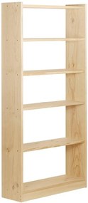Scaffale in kit 6 ripiani Gala 6 L 79.6 x P 25 x H 184.7 cm beige, portata per ripiano 50 kg