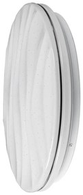 Plafoniera LED 24W IP20 ø380x75mm da soffitto e parete