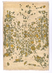 Loribaft Tappeto persiano 150x220 Beige (Iran) Annodato A Mano