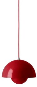 &Tradition - Flowerpot VP1 Lampada a Sospensione Vermilion Red &Tradition