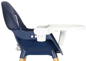 Seggiolino per bambini 2in1 blu scuro