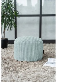 Puof a sacco viola con rivestimento in velluto a coste Mini – SLOWDOWN