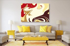 Quadro su tela – Motivo astratto di materiali