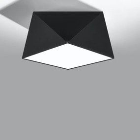 Plafoniera HEXA 1×E27/60W/230V nera