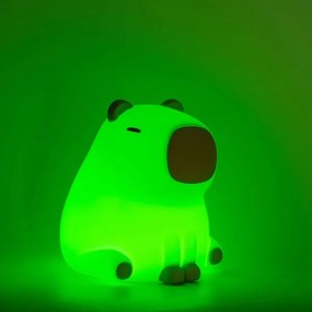 Lampada per bambini LED RGBW Dimmerabile LED/1W/5V USB 1200 mAh capybara