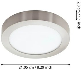 Eglo 900114 - Lampada da bagno dimmerabile FUEVA-Z  LED/16,5W/230V IP44
