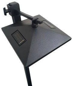 Lampada solare LED 3in1 3V LED/1,2V 200mAh IP44 nera