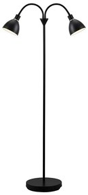 Nordlux - Lampada da terra RAY 2xE14/25W/230V nera