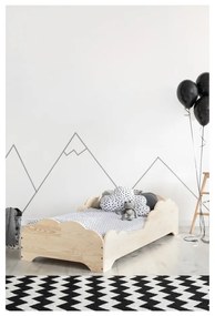 Letto per bambini in legno di pino BOX 9, 90 x 200 cm Mila Box 9 - Adeko
