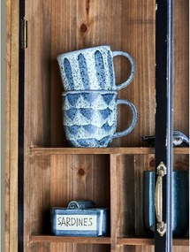 Vetrina nera in abete massiccio da appendere 50x80x14 cm Hazem – Bloomingville