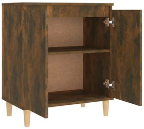 Credenza rovere fumo 60x35x70 cm in legno multistrato