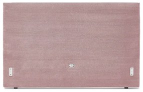 Letto matrimoniale imbottito rosa con griglia 160x200 cm Anja - Bobochic Paris