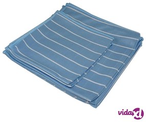 Aqua Laser Set di Panni Cattura Polvere in Bambù 6 pz Blu