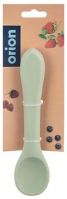 Cucchiaio da bambini color salvia in silicone – Orion
