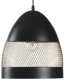 ONLI - Lampadario a sospensione con filo POLLY 1xE27/22W/230V nero