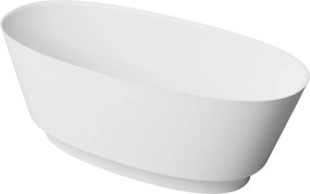 Vasca Teti bianco lucido senza troppo pieno L 71.9 x H 59 x P 157.9 cm