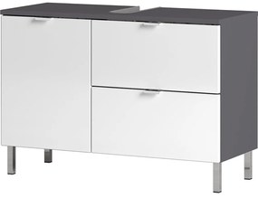 Mobile bianco-grigio sotto il lavabo 80x56 cm Mauresa - Germania
