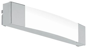 Applique Contemporanea Siderno Acciaio Cromo Led Integrato 8,3W