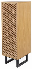 Cassettiera in rovere Camden Diamond, 40 x 123 cm Mora - Woodman