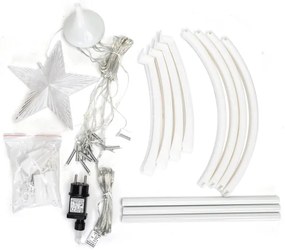 Aigostar - Decorazione natalizia LED per esterni LED/3,6W/230V 120 cm IP44 bianco freddo