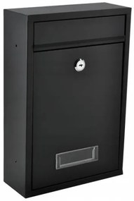 Cassetta postale 21,7x32 cm nera