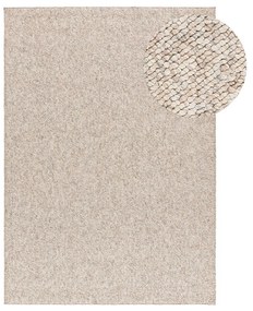 Tappeto crema 160x230 cm Petra Liso - Universal