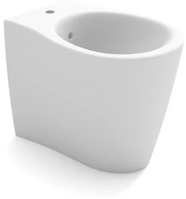 Bidet filomuro soft OLYMPIA CERAMICA Bianco opaco