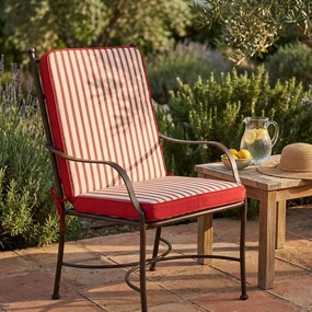 SANATY - cuscino medio con doppia cucitura idrorepellente a righe