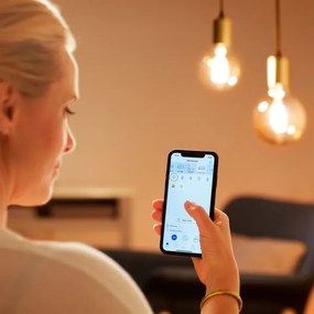 Lampadina LED dimmerabile VINTAGE PS160 E27/6,5W/230V 2000-5000K CRI 90 Wi-Fi -WiZ