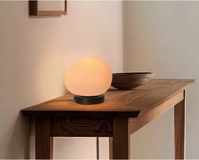 Lampada da tavolo bianca e nera (altezza totale 19 cm) Stones – Candellux Lighting