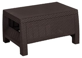 Tavolo da giardino in rattan 57x77 cm Corfu - Keter