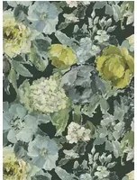 Designers Guild Carta da parati Roseto - Slate